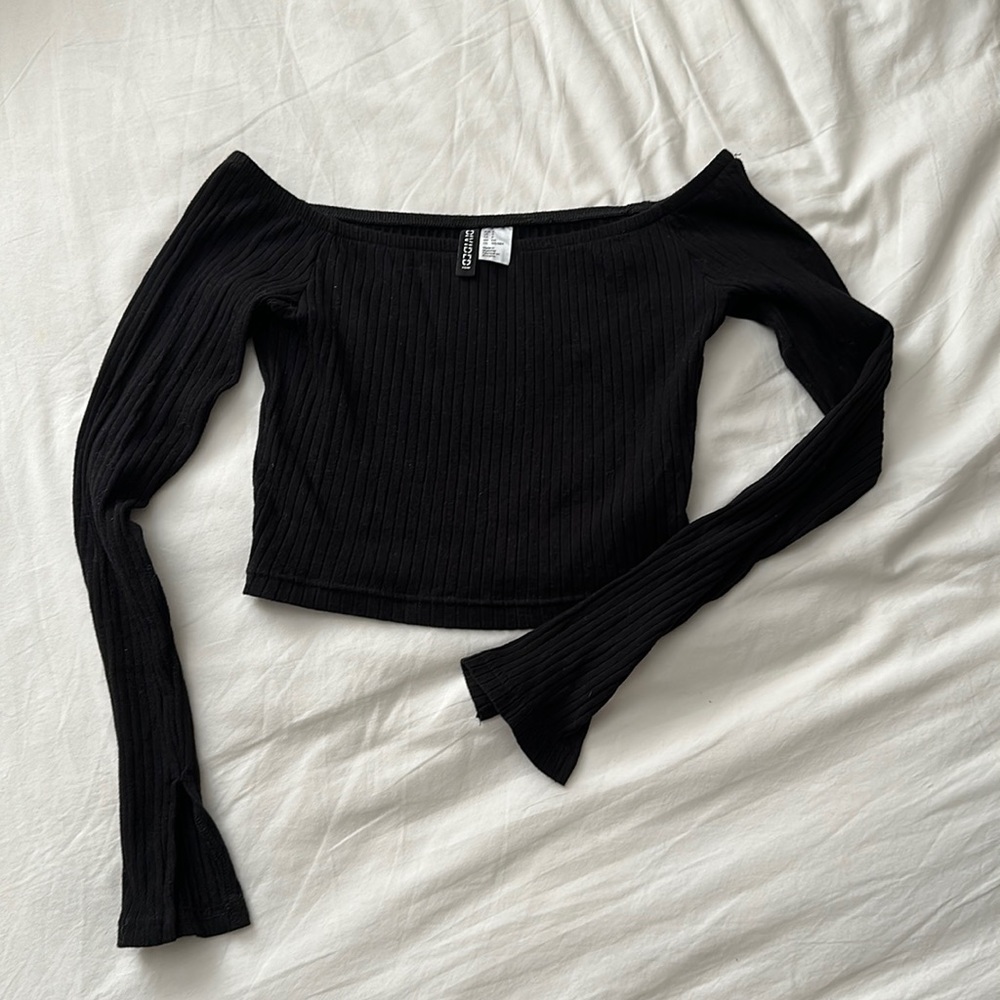 H&M off the shoulder long sleeve
